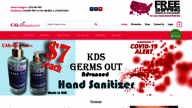 What Calnailsupply.com website looked like in 2020 (4 years ago)