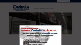What Caviglia.com.br website looked like in 2020 (4 years ago)