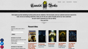 What Camelotbooks.com website looked like in 2020 (3 years ago)