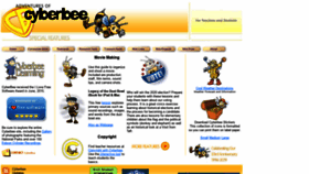 What Cyberbee.com website looked like in 2020 (4 years ago)