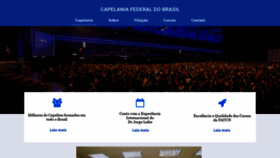 What Cafeb.com.br website looked like in 2020 (4 years ago)