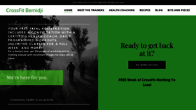 What Crossfitbemidji.com website looked like in 2020 (4 years ago)