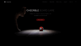 What Cheerble.com website looked like in 2020 (4 years ago)