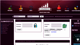 What Claim4credits.de website looked like in 2020 (6 years ago)