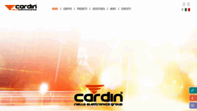 What Cardin.it website looked like in 2020 (4 years ago)