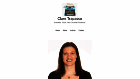 What Claretrapasso.com website looked like in 2020 (3 years ago)