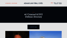 What Criminaldefenseonlymd.com website looked like in 2020 (4 years ago)