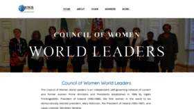 What Councilwomenworldleaders.org website looked like in 2020 (3 years ago)