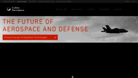 What Collinsaerospace.com website looked like in 2020 (4 years ago)