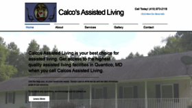 What Calcosassistedlivingmd.com website looked like in 2020 (4 years ago)