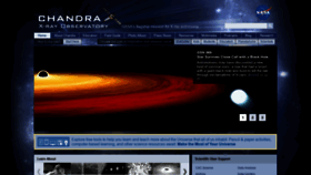 What Chandra.harvard.edu website looked like in 2020 (4 years ago)