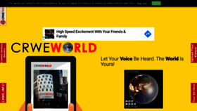 What Crweworld.com website looked like in 2020 (3 years ago)
