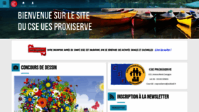 What Ceproxiserve.fr website looked like in 2020 (4 years ago)