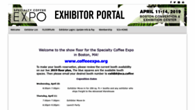 What Coffeeexpo.info website looked like in 2020 (3 years ago)