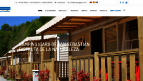 What Campingigara.com website looked like in 2020 (4 years ago)