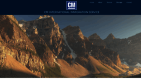 What Cmimmigration.com website looked like in 2020 (4 years ago)