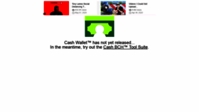 What Cashwallet.com website looked like in 2020 (4 years ago)