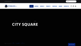 What Citysquarewll.com website looked like in 2020 (4 years ago)