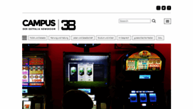 What Campus38.de website looked like in 2020 (4 years ago)