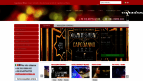 What Capodannomilano.org website looked like in 2020 (4 years ago)
