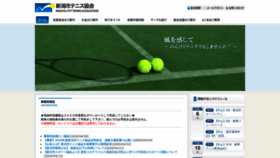 What City-niigata-tennis.net website looked like in 2020 (4 years ago)