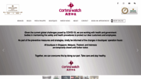 What Cortinawatch.com website looked like in 2020 (3 years ago)