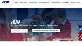 What Cerra.org website looked like in 2020 (3 years ago)
