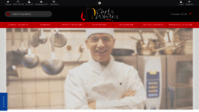 What Chefs-whites.co.uk website looked like in 2020 (4 years ago)