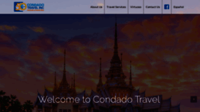 What Condadotravel.com website looked like in 2020 (4 years ago)