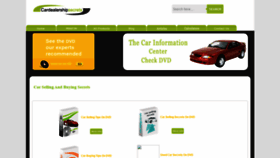 What Cardealershipsecrets.com website looked like in 2020 (4 years ago)