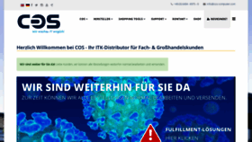 What Cosag.de website looked like in 2020 (3 years ago)