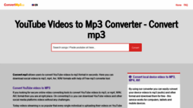What Convertmp3.cc website looked like in 2020 (4 years ago)