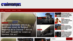 What Craiovaniuz.ro website looked like in 2020 (3 years ago)