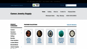 What Cameojewelrysupply.com website looked like in 2020 (4 years ago)