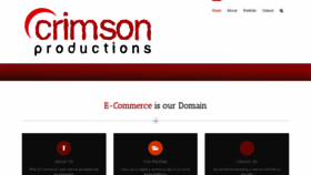 What Crimsonproductionsllc.com website looked like in 2020 (4 years ago)