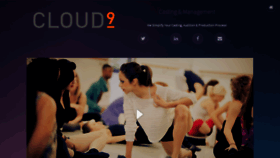 What Cloud9casting.com website looked like in 2020 (4 years ago)