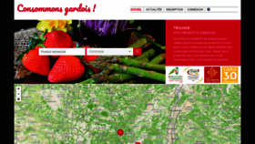 What Consommons-gardois.fr website looked like in 2020 (4 years ago)