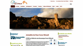 What Coeur-herault.fr website looked like in 2020 (4 years ago)