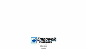 What Clinicportal.empowerpharmacy.com website looked like in 2020 (3 years ago)