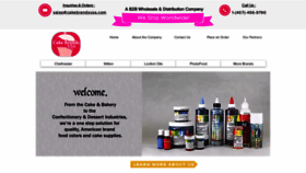 What Cakebrandsusa.com website looked like in 2020 (4 years ago)