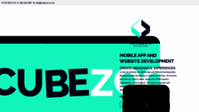 What Cubezoo.co.za website looked like in 2020 (3 years ago)