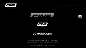 What Cineteixeira.com.br website looked like in 2020 (3 years ago)