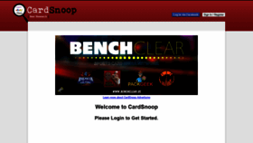 What Cardsnoop.com website looked like in 2020 (4 years ago)