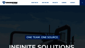 What Crossfire-llc.com website looked like in 2020 (3 years ago)