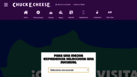 What Chuckecheeses.com.mx website looked like in 2020 (4 years ago)