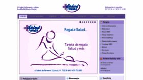 What Clinicasaludymas.com website looked like in 2020 (4 years ago)