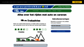 What Caravantrekker.nl website looked like in 2020 (3 years ago)