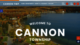 What Cannontwp.org website looked like in 2020 (4 years ago)