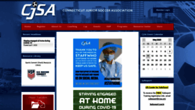 What Cjsa.org website looked like in 2020 (4 years ago)