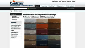 What Canexel.co.uk website looked like in 2020 (3 years ago)